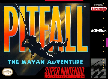 Pitfall - The Mayan Adventure (USA) (Beta) box cover front